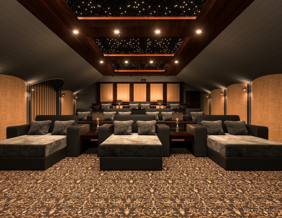 Classic Home Theater Interior Design