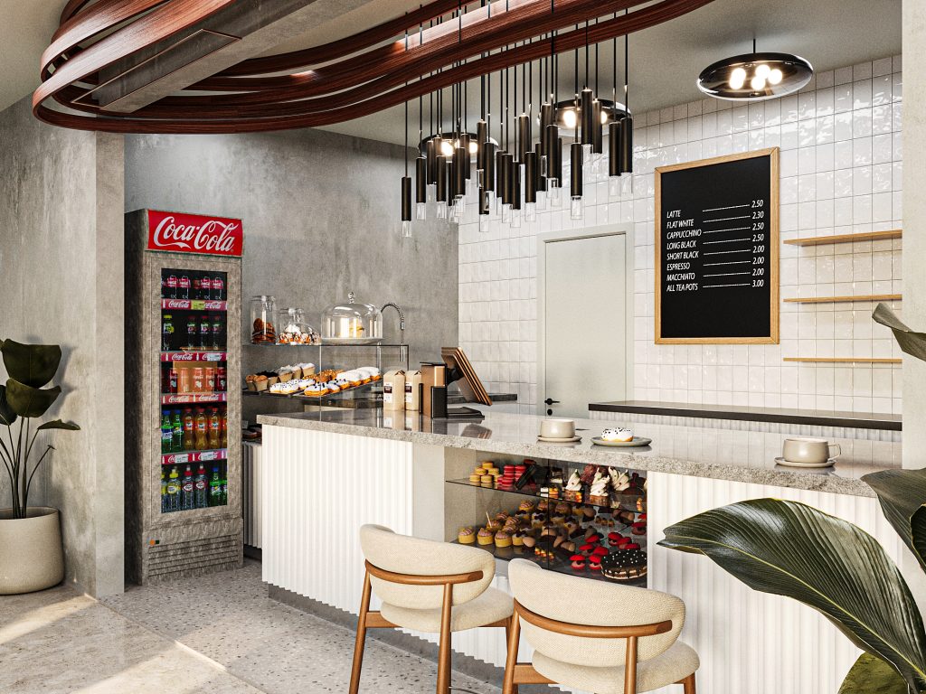 waffle shop design