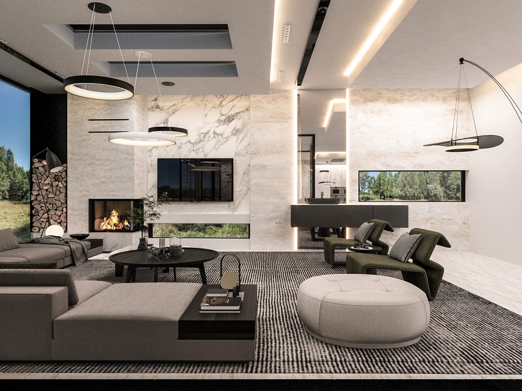 Villa interior design