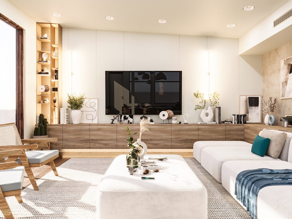 TV wall design