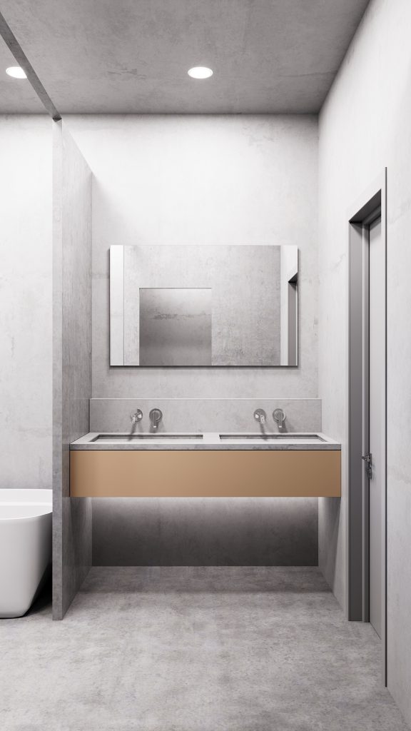 Precast concrete ensuite design