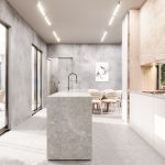 Precast concrete kitchen design