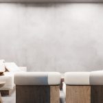 Precast concrete living area design