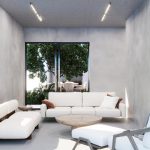 Precast concrete living area design