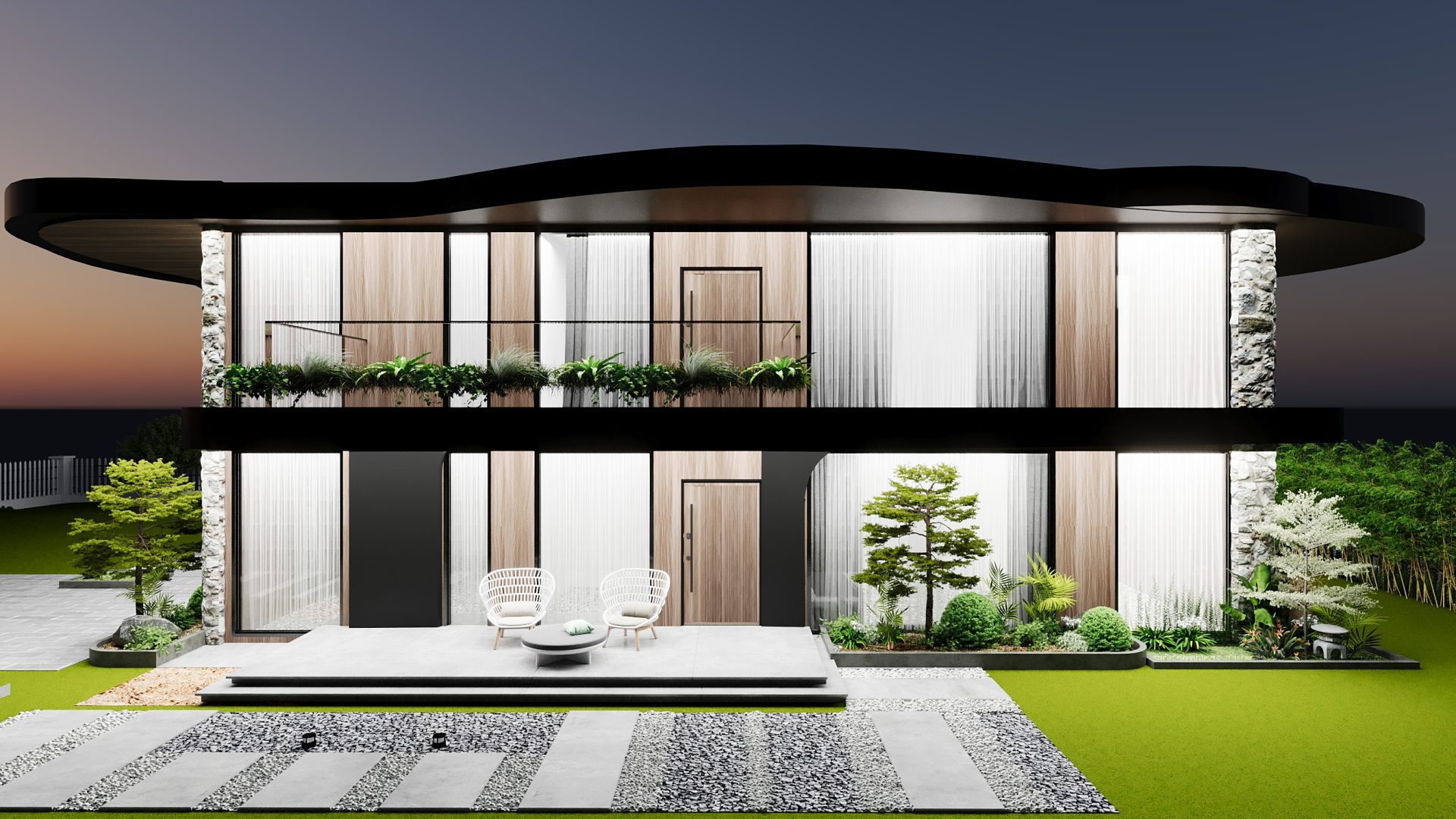 Exterior render